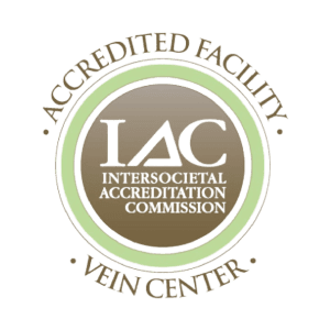 Accredited facility by the intersocietal accreditation commission as a vein center