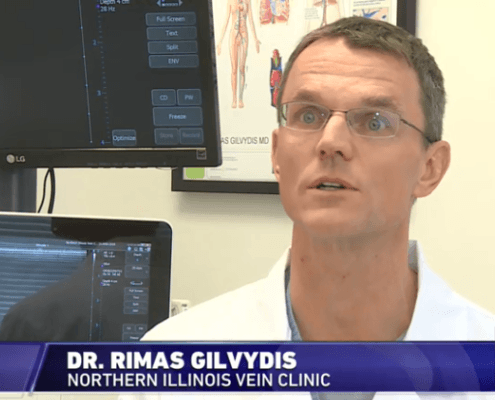 Dr. Rimas Gilvydis at Norther Illinois vein clinic