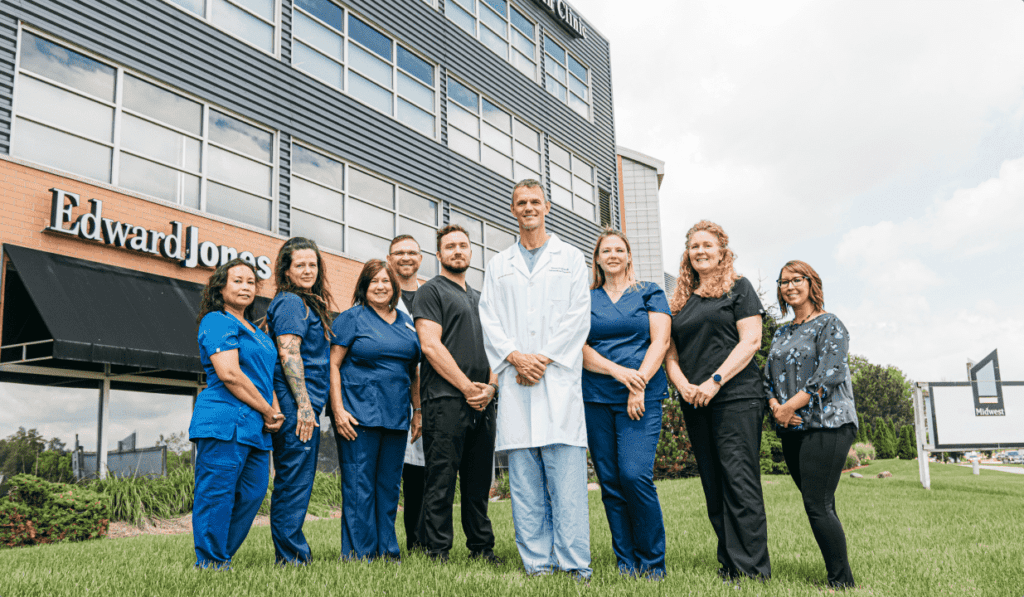 Gilvydis Vein Clinic Rockford Illinois office and team